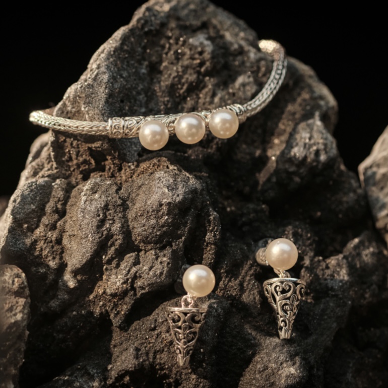 Ocean Pearl Jewelry Set